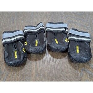 NEW QUMY Pet Boots Shoes Size 2 Medium Paws Waterproof Non-Slip Adjustable